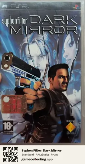 Syphon Filter: Dark Mirror PlayStation Portable, Italy box front