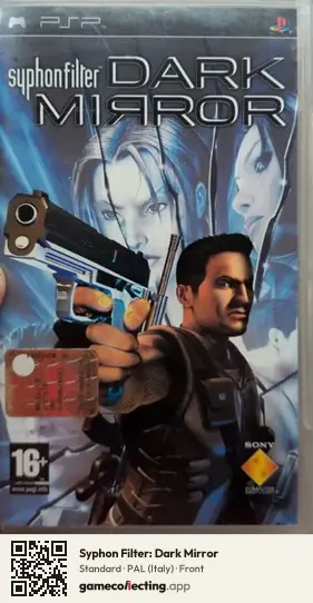 Syphon Filter: Dark Mirror PlayStation Portable, Italy box front