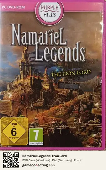 Namariel Legends: Iron Lord Computer, Germany box front