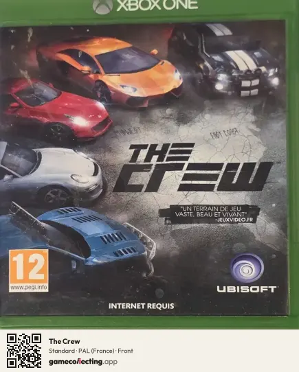 The Crew Xbox One, France box front