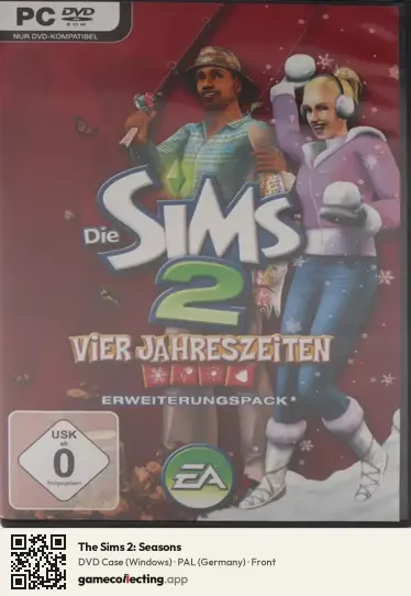 The Sims 2: Seasons Computer, Germany box front