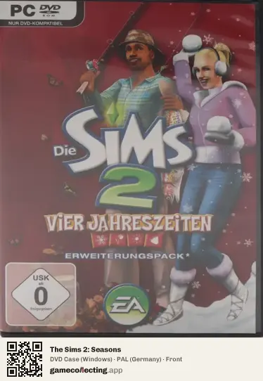 The Sims 2: Seasons Computer, Germany box front