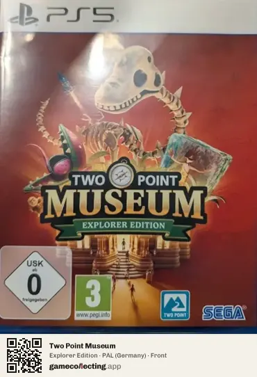 Two Point Museum PlayStation 5, Germany box front