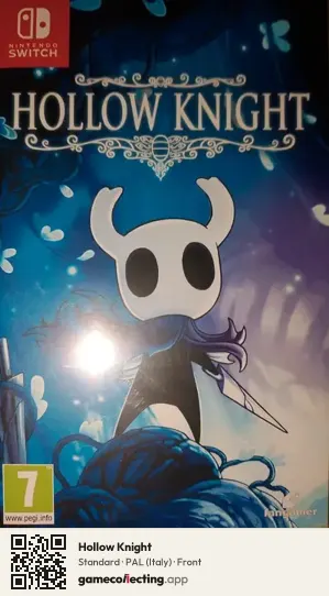 Hollow Knight Nintendo Switch, Italy box front