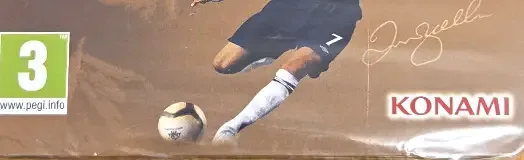 Pro Evolution Soccer 2019, the PEGI square on its front