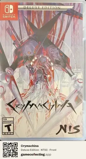 Crymachina Nintendo Switch, NTSC box front
