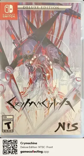Crymachina Nintendo Switch, NTSC box front