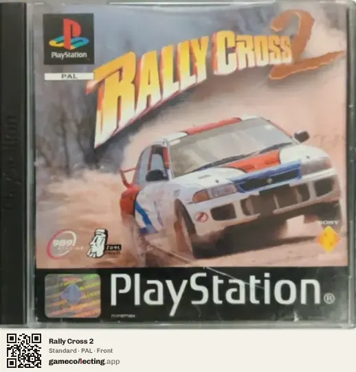 Rally Cross 2 PlayStation, PAL box front