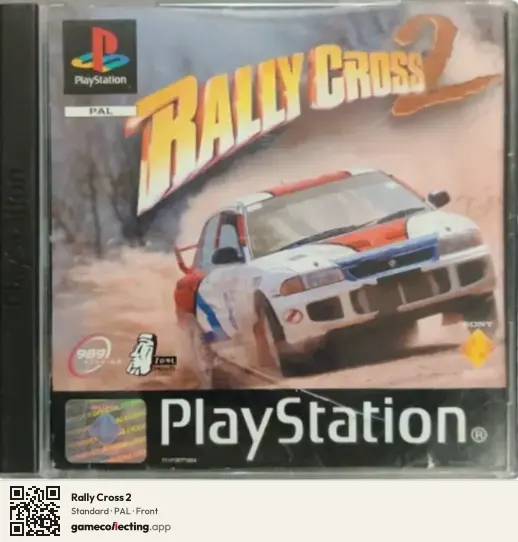 Rally Cross 2 PlayStation, PAL box front