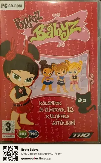 Bratz Babyz Computer, PAL box front