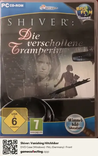 Shiver: Vanishing Hitchhiker Computer, Germany box front