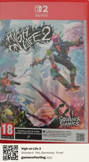 High on Life 2 Nintendo Switch 2, Germany box front