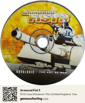 Armored Fist 3 Computer, PAL disc