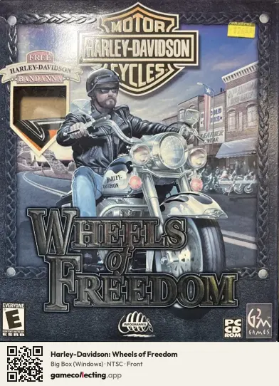 Harley-Davidson: Wheels of Freedom Computer, NTSC box front