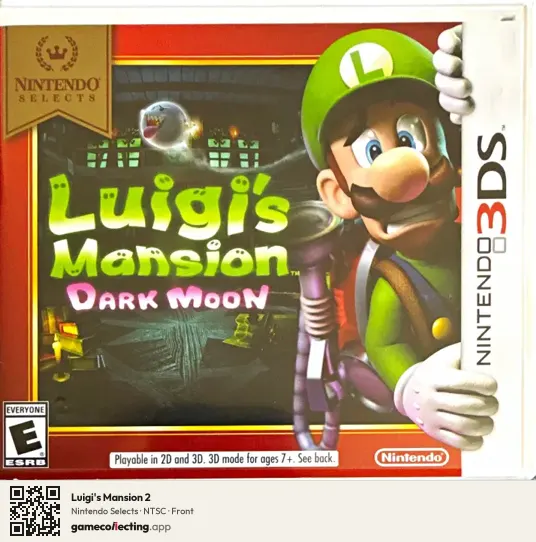 Luigi's Mansion 2 Nintendo 3DS, NTSC box front
