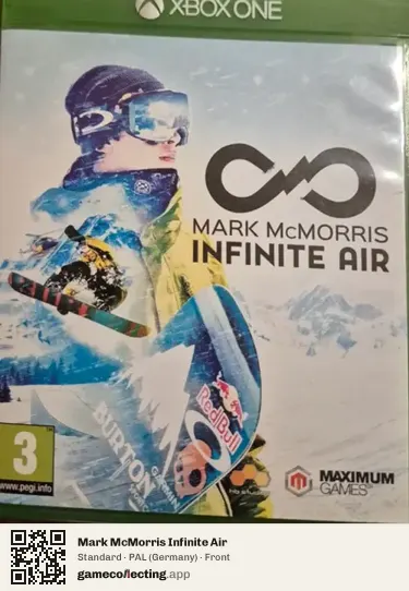 Mark McMorris Infinite Air Xbox One, Germany box front