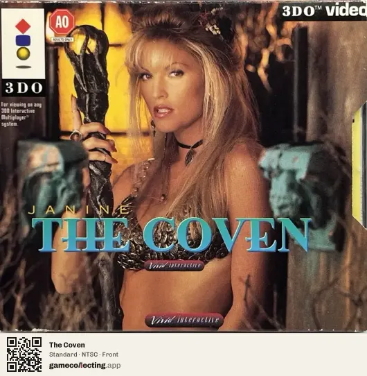 The Coven 3DO Interactive Multiplayer, NTSC box front