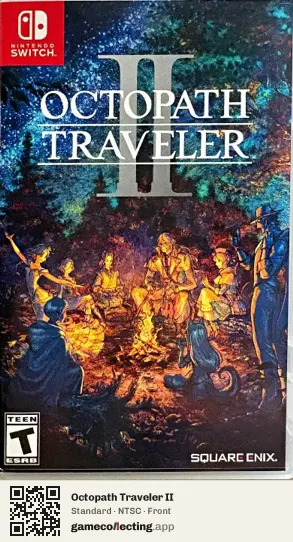 Octopath Traveler II Nintendo Switch, NTSC box front
