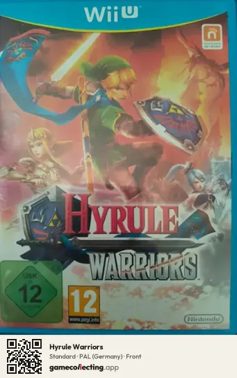 Hyrule Warriors Nintendo Wii U, Germany box front