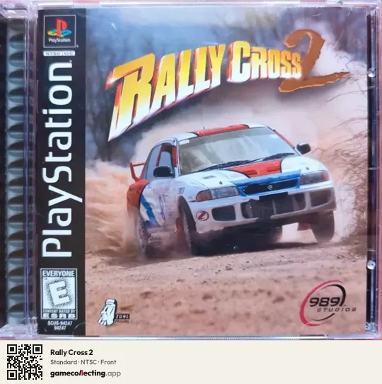 Rally Cross 2 PlayStation, NTSC box front