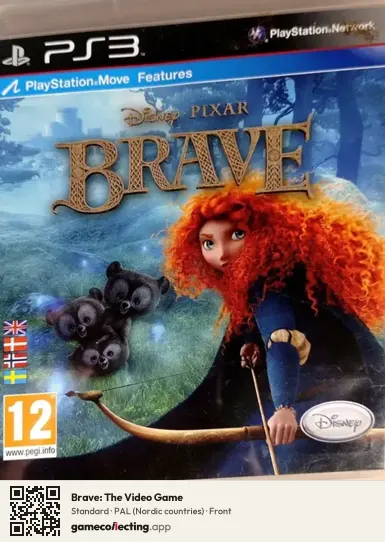 Brave: The Video Game PlayStation 3, Nordic countries box front