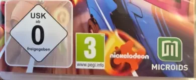 Garfield Kart 2: All You Can Drift, the USK square on its front