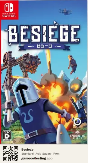 Besiege Nintendo Switch, Asia box front