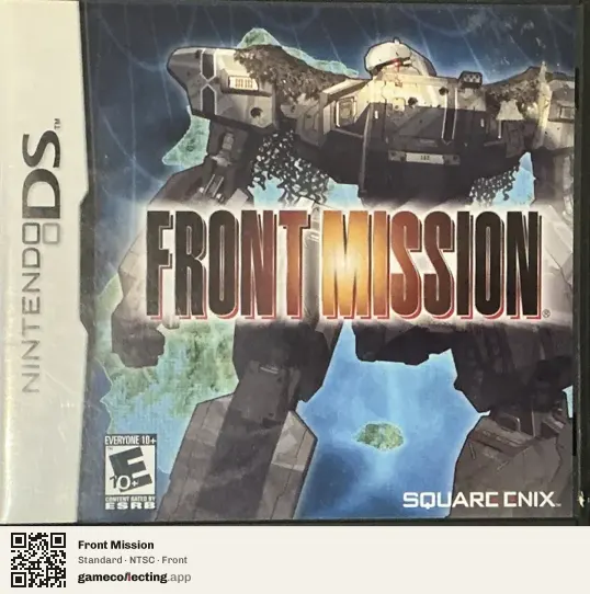 Front Mission Nintendo DS, NTSC box front
