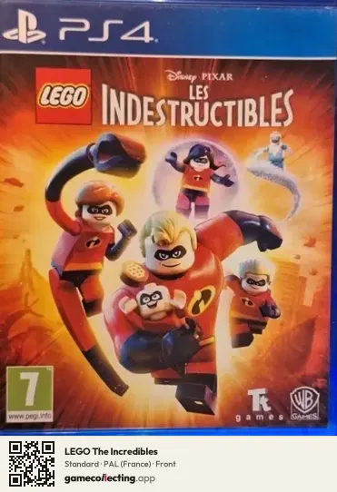 LEGO The Incredibles PlayStation 4, France box front