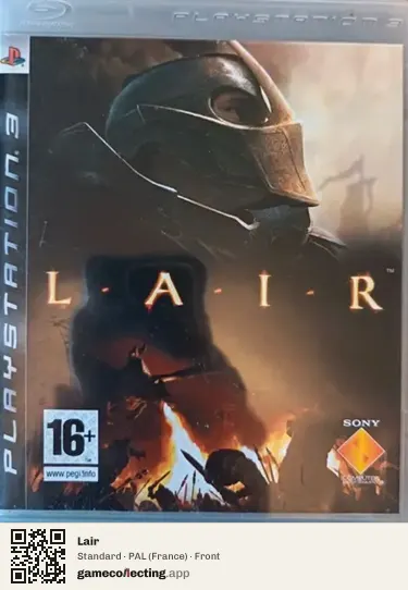 Lair PlayStation 3, France box front