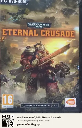 Warhammer 40,000: Eternal Crusade Computer, PAL box front