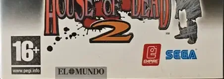 The House of the Dead 2, the PEGI square on its front
