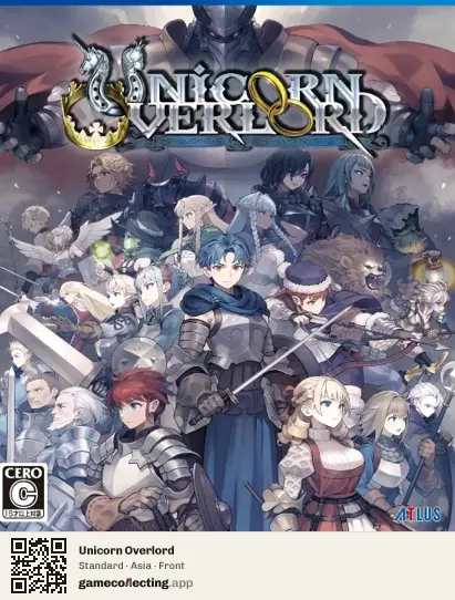 Unicorn Overlord PlayStation 4, Asia box front