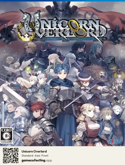 Unicorn Overlord PlayStation 4, Asia box front