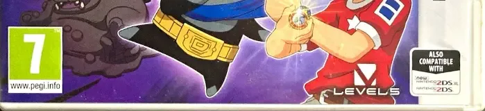 Yo-kai Watch 2: Psychic Specters, the PEGI square on its front