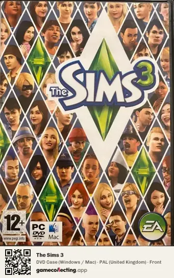The Sims 3 Computer, United Kingdom box front