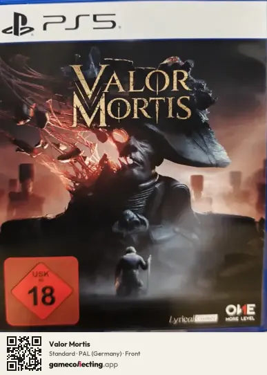 Valor Mortis PlayStation 5, Germany box front