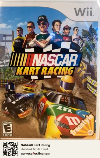 NASCAR Kart Racing Nintendo Wii, NTSC box front