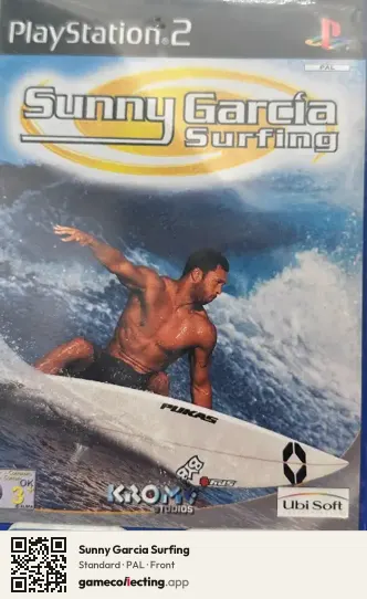 Sunny Garcia Surfing PlayStation 2, PAL box front