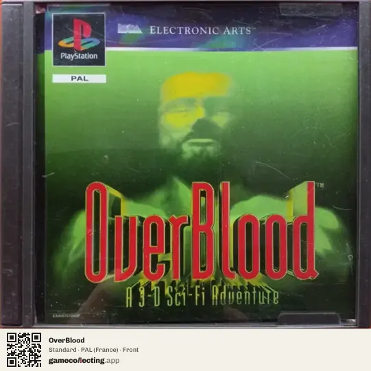 OverBlood PlayStation, France box front