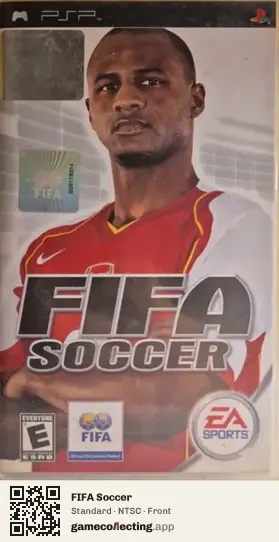 FIFA Soccer PlayStation Portable, NTSC box front
