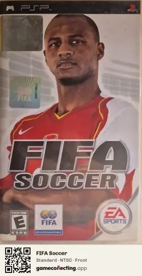 FIFA Soccer PlayStation Portable, NTSC box front