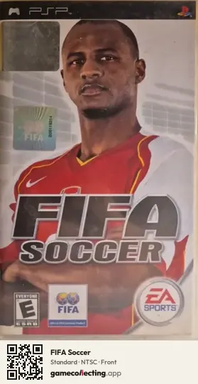FIFA Soccer PlayStation Portable, NTSC box front