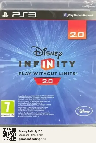 Disney Infinity 2.0 PlayStation 3, PAL box front