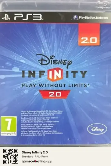 Disney Infinity 2.0 PlayStation 3, PAL box front