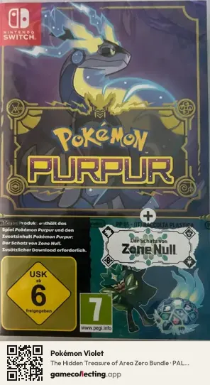 Pokémon Violet Nintendo Switch, Germany box front