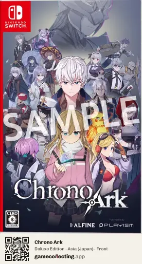 Chrono Ark Nintendo Switch, Asia box front