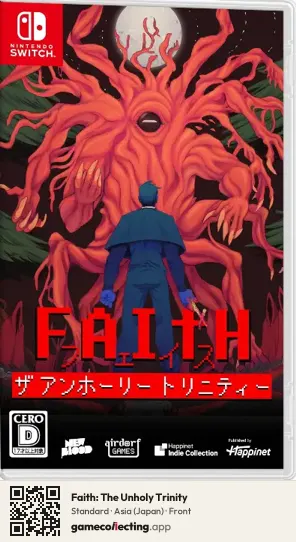 Faith: The Unholy Trinity Nintendo Switch, Japan box front