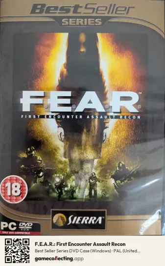 F.E.A.R.: First Encounter Assault Recon Computer, United Kingdom box front