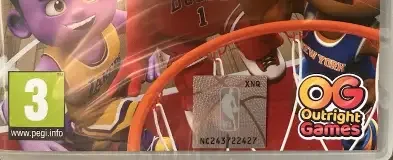 NBA Bounce, the PEGI square on its front